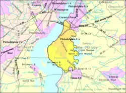 map of Pennsville Township, New Jersey