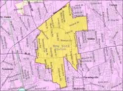 U.S. Census map