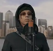 Central Cee in 2019 filming his Next Up? with Mixtape Madness