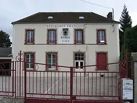 The town hall in Cessoy-en-Montois