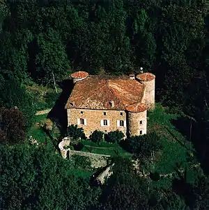 The chateau in Fabras