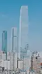 Changsha IFS Tower 1 in Changsha, China, is the 16th tallest building in Asia.