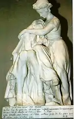 Charles VI and Odette de Champdivers, the Museum of Fine Arts, Dole (1839)