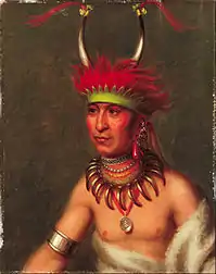 Shaumonekusse (Prairie Wolf) Otoe c.1822