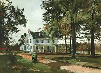 "The Evans Homestead Haddonfield New Jersey" (1901)