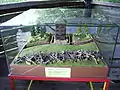 Model of the original fortifications