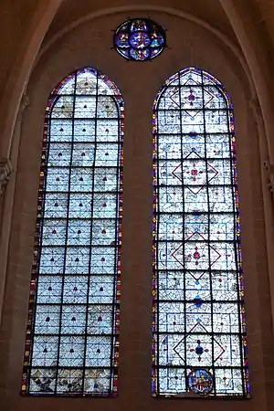 Bay 25Decorative grisaille.