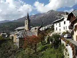 The village of Saint-Marcellin, in Châteauroux-les-Alpes