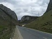 Cheile Aiudului seen from west