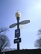 Route marker, Quebec City