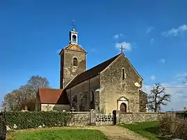 The church in Chenevrey-et-Morogne