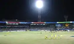 Chennai Super Kings Wins Vs Kings XI Punjab at Wankhede in old structure