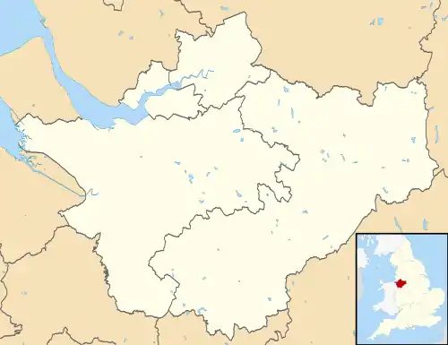 Cheshire is located in Cheshire