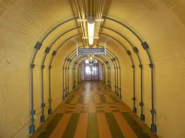 Tunnel under the tracks