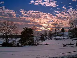 A farm in Chesnuthill Township