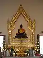 Lord Buddha Thammeen in the main shrine hall.
