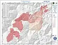 Chetco Bar Fire Progression, July 15 to August 18, 2017