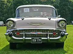 1957 Bel Air grill