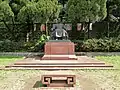 Statue of Chiang Kai-shek in the park.