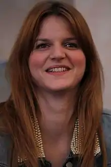 Chiara Galiazzo at the 2013 International Journalism Festival in Perugia, Italy