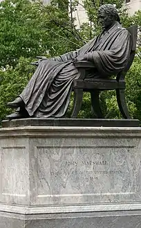 Image 11Chief Justice John Marshall (1755 – 1835), an American statesman and jurist who greatly influenced constitutional law'