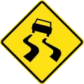 Slippery road