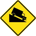 Steep descent