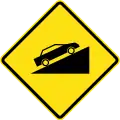 Steep ascent