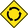 Roundabout ahead