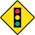 Traffic lights ahead