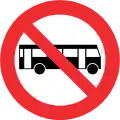 No buses