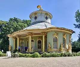 Chinese inspiration/Chinoiserie - Chinese House, (Sanssouci Park, Potsdam, Germany), 1755-1764, by Johann Gottfried Büring
