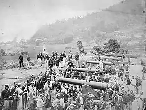 The Bombardment of Shimonoseki, 1863–1864.