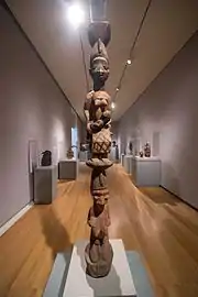 Housepost, circa 1930s, Yoruba culture, Africa