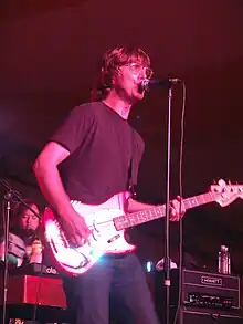 Chris Murphy performing with Sloan at the Sudbury Summerfest 2007 in Sudbury, Ontario