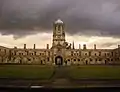 Tom Tower, Christ Church, Oxford, (1681–82), designed by Christopher Wren.