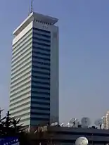 Photo of a tower with over 20 stories.