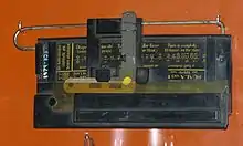 Chromoradiometer or  colour dosimeter by Guido Holzknecht (1902)