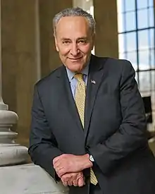 US senate majority leader Chuck Schumer (AB,&nbsp;1971)