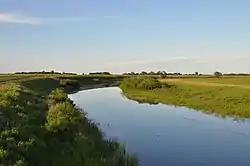 The Chulym River near the selo of Starogornostalevo in Zdvinsky District