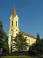 Mezőkovácsháza, the district seat