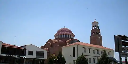 Orthodox Church of Panagia Eleftherotria ("Our Lady of Deliverance"), built 1992-94, Didymoteicho, Evros, Greece.