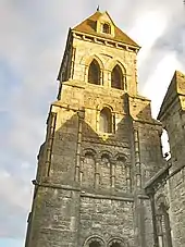 Church of St Agatha, Llanymynech, Romanesque Tower by Thomas Penson