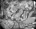 Chwarel Sets, at Trefor; John Thomas c. 1875