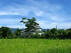 A tobacco barn in Fenglin Township