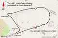 Autodrome de Linas-Montlhéry - Circuit 1 - 3.333&nbsp;km (2.071&nbsp;mi)