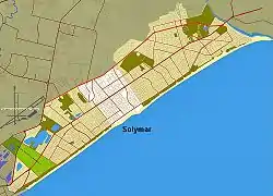 Location of Solymar in Ciudad de la Costa