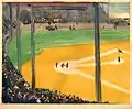 Monotype: Baseball Game, c. 1918