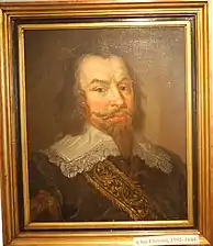 17th century portrait, Wira Bruks Museum