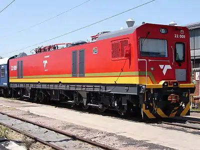 A South African Class 22E of 2015